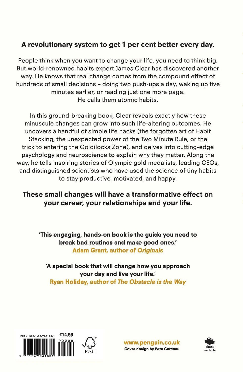 Galaxy books - Atomic habits by james clear