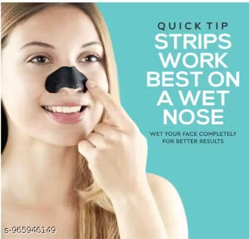 Natural Charcoal Nose Strips Pack of 10 – Oil & Blackhead Control