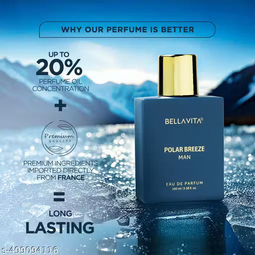 Bella Vita Luxury POLAR BREEZE Man EDP Perfume for Men 100 ml