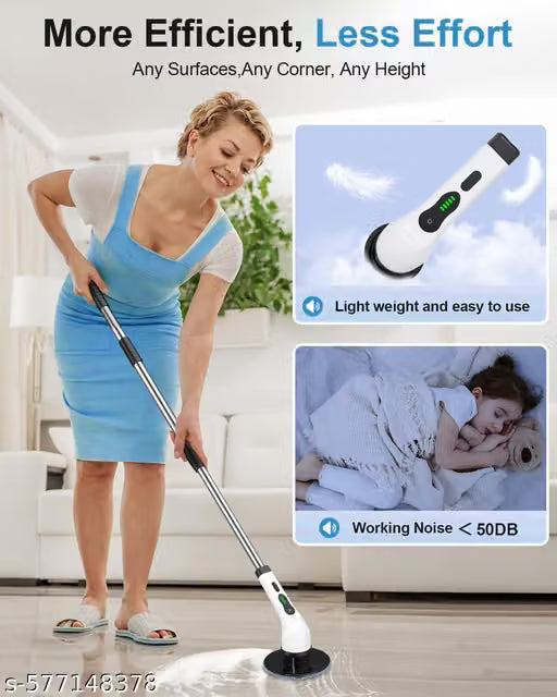 9 IN 1 ELECTRIC SPIN SCRUBBER
