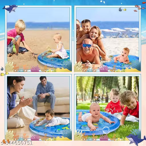 Round Nursery Play Mat for Infants Soft Cushion Crawling Carpet