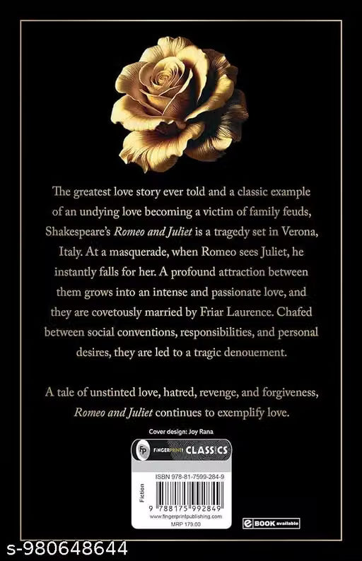 Romeo and Juliet by William Shakespeare | Classic Romantic Tragedy Novel | Premium Edition