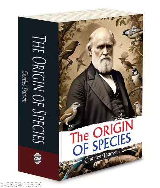The Origin of Species (Paperback) : Must-Read Natural Science Book by Charles Darwin, English novel, All-time best book