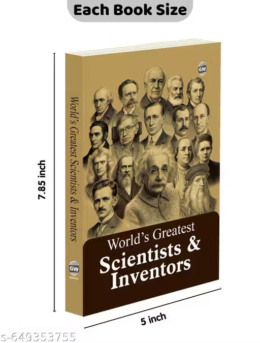 World's Greatest Scientists & Inventors :- greatest scientists biography, iconic inventors story book for adults , inspiring scientist life stories, motivational worlds greatest scientists novel